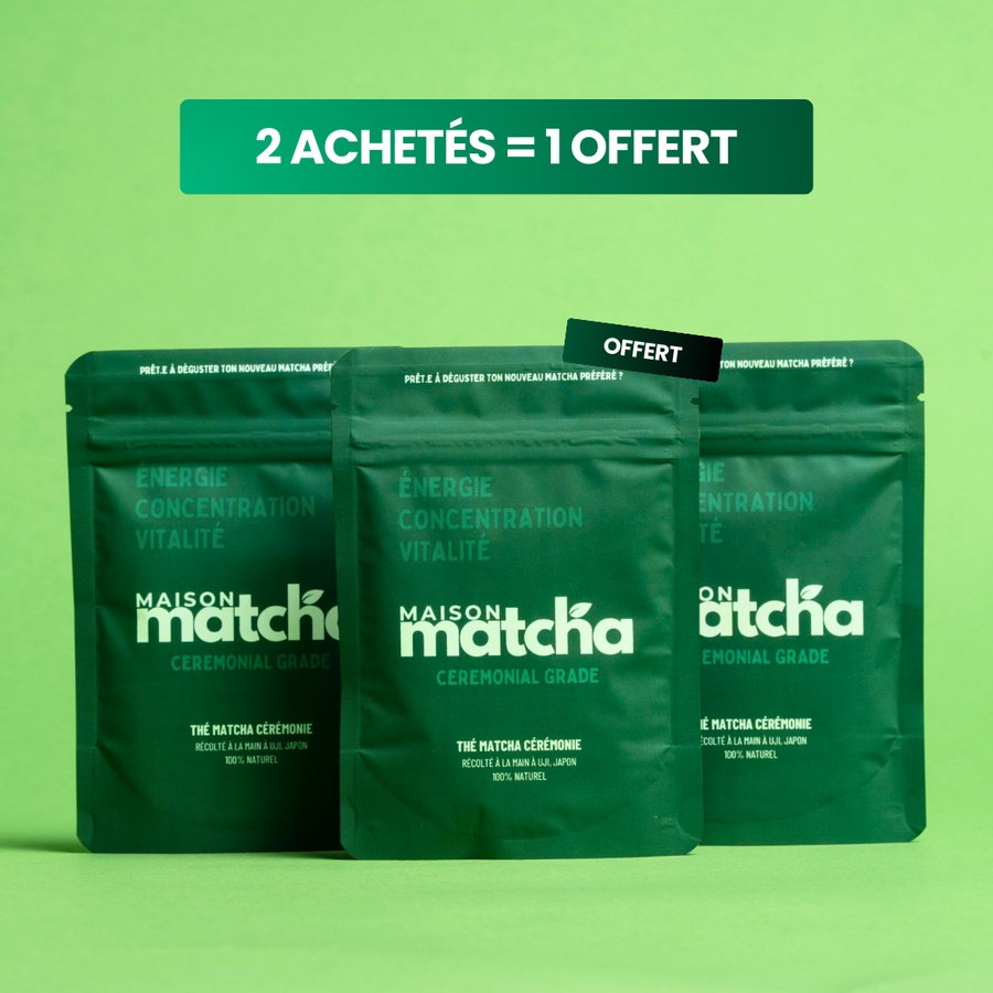 Matcha Cérémonie - 2 +1 OFFERT