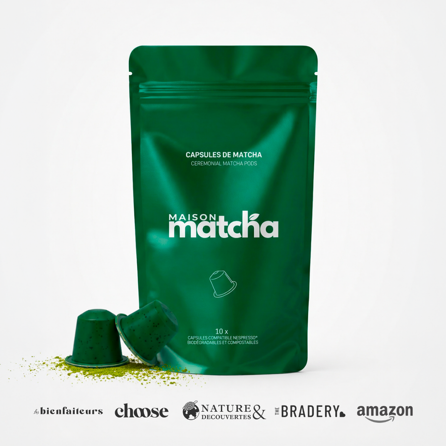 Capsules Matcha compatibles Nespresso®