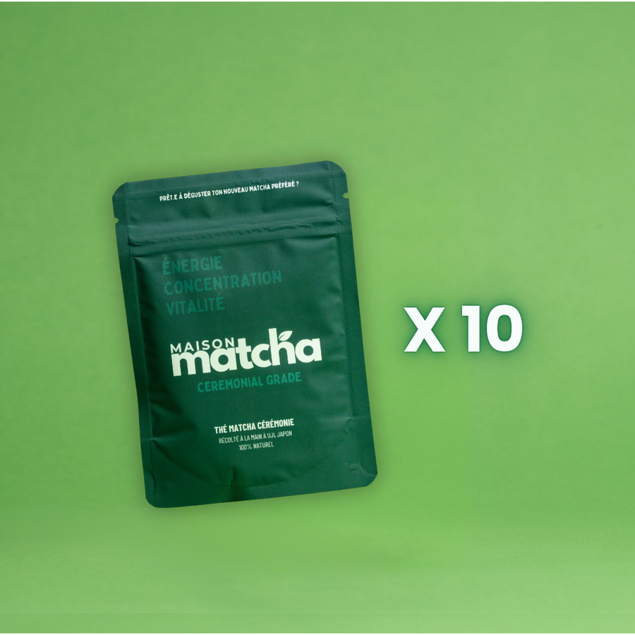 Matcha Cérémonie x 10