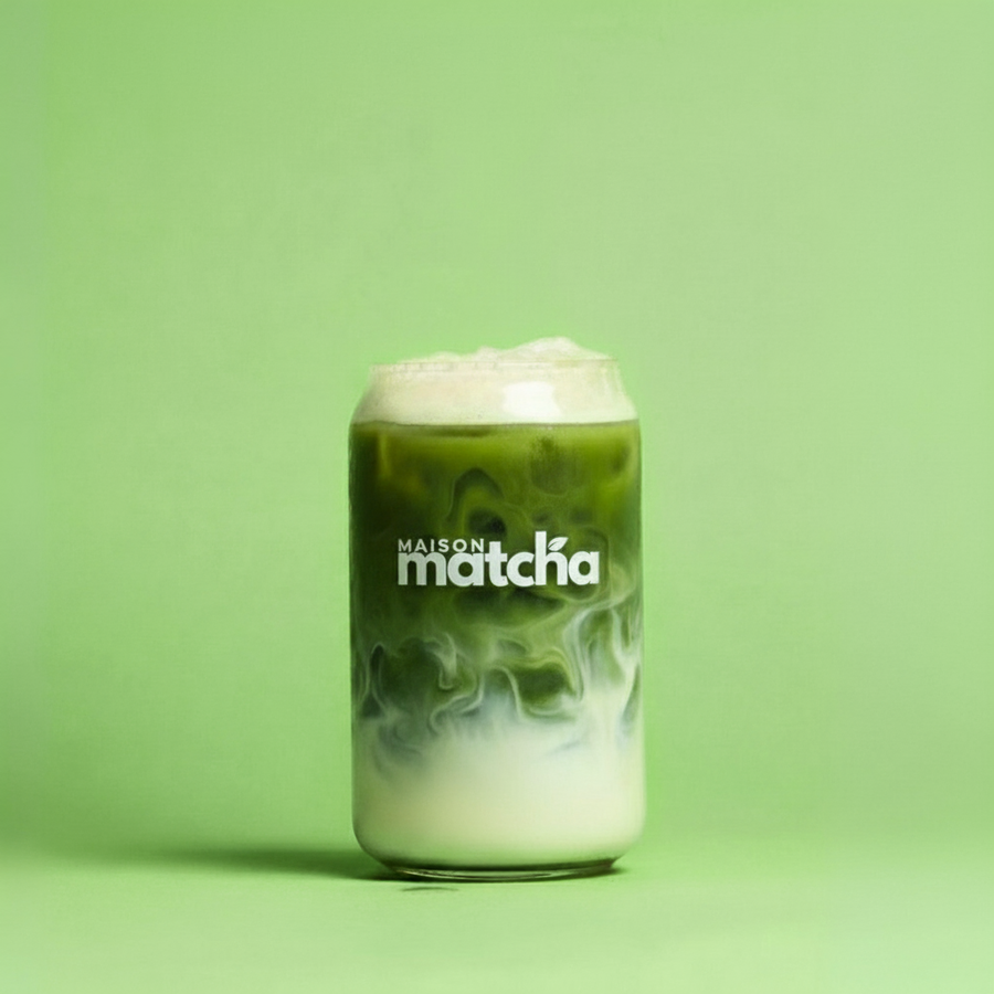 Verre Maison Matcha + Paille